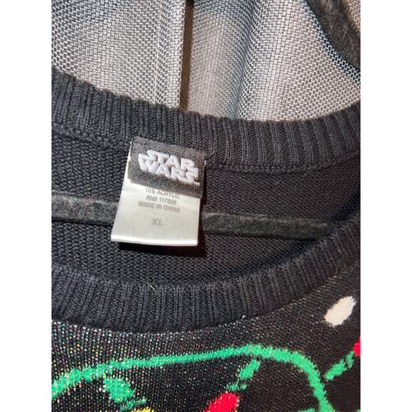 Ugly Christmas Sweater Xmas Size XL Star Wars - Picture 2 of 3